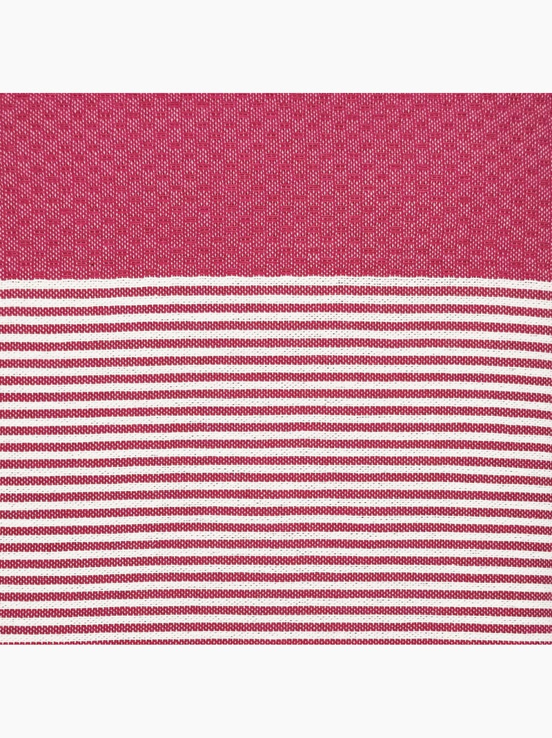 Toalla fouta de algodón reciclado | Reva Rosa - Kiabi