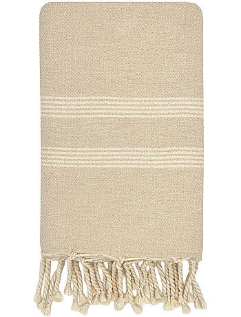 Toalla fouta jacquard diamante algodón reciclado sicilia | Reva
