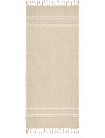 Toalla fouta jacquard diamante algodón reciclado sicilia | Reva