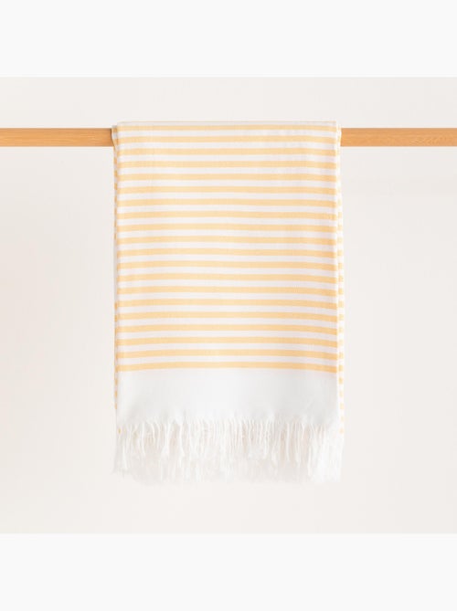 Toalla pareo de playa, tejido en relieve, Fouta - Gamusi. - Kiabi