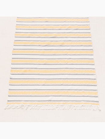 Toalla pareo de playa, tejido en relieve, Fouta - Gamusi.