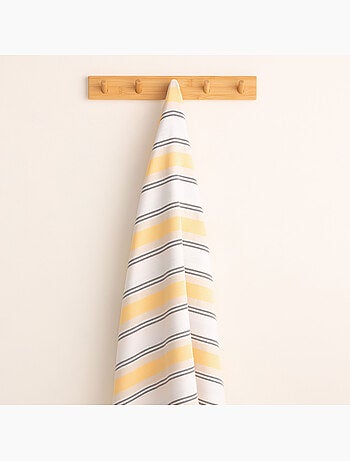 Toalla pareo de playa, tejido en relieve, Fouta - Gamusi.