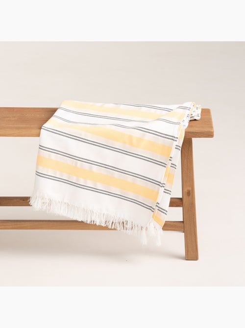 Toalla pareo de playa, tejido en relieve, Fouta - Gamusi. - Kiabi