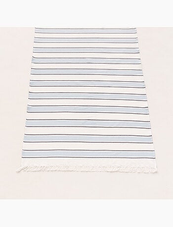 Toalla pareo de playa, tejido en relieve, Fouta - Gamusi.