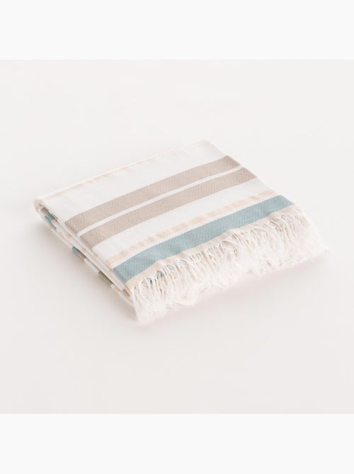 Toalla pareo de playa, tejido en relieve, Fouta - Gamusi. - Kiabi
