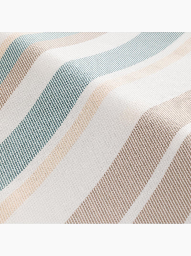 Toalla pareo de playa, tejido en relieve, Fouta - Gamusi. Azul gris - Kiabi