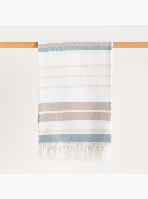 Toalla pareo de playa, tejido en relieve, Fouta - Gamusi. - Kiabi