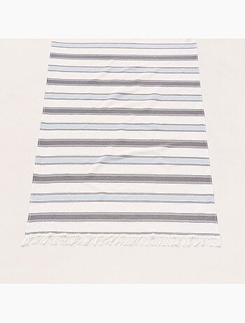 Toalla pareo de playa, tejido en relieve, Fouta - Gamusi.