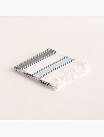 Toalla pareo de playa, tejido en relieve, Fouta - Gamusi.
