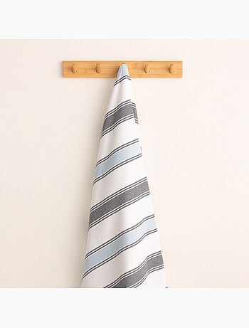 Toalla pareo de playa, tejido en relieve, Fouta - Gamusi.