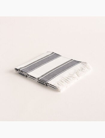 Toalla pareo de playa, tejido en relieve, Fouta - Gamusi.
