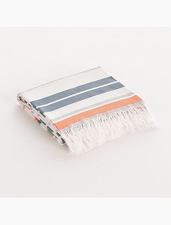Toalla pareo de playa, tejido en relieve, Fouta - Gamusi.