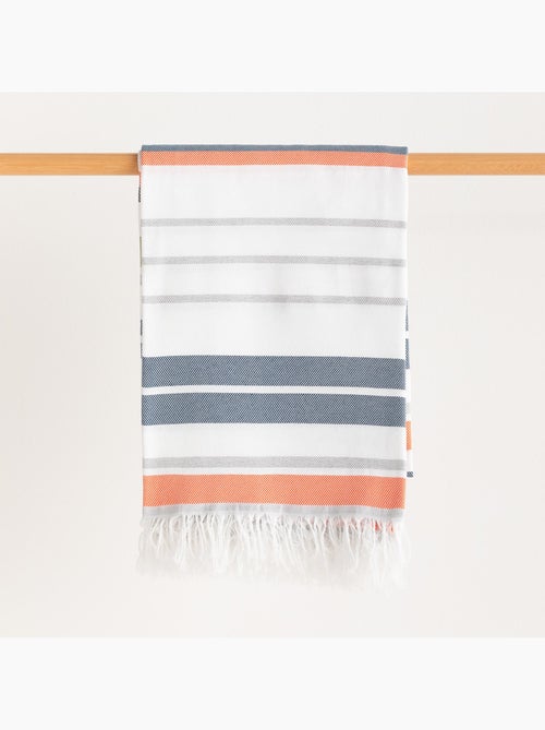Toalla pareo de playa, tejido en relieve, Fouta - Gamusi. - Kiabi