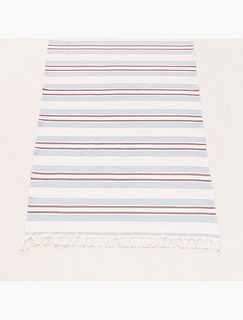 Toalla pareo de playa, tejido en relieve, Fouta - Gamusi.