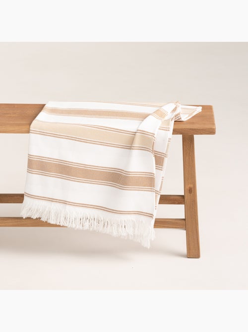 Toalla pareo de playa, tejido en relieve, Fouta - Gamusi. - Kiabi