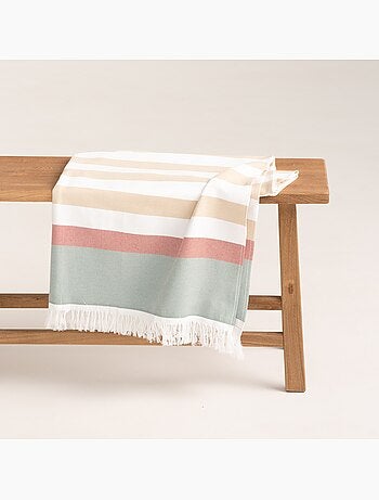 Toalla pareo de playa, tejido en relieve, Fouta - Gamusi.