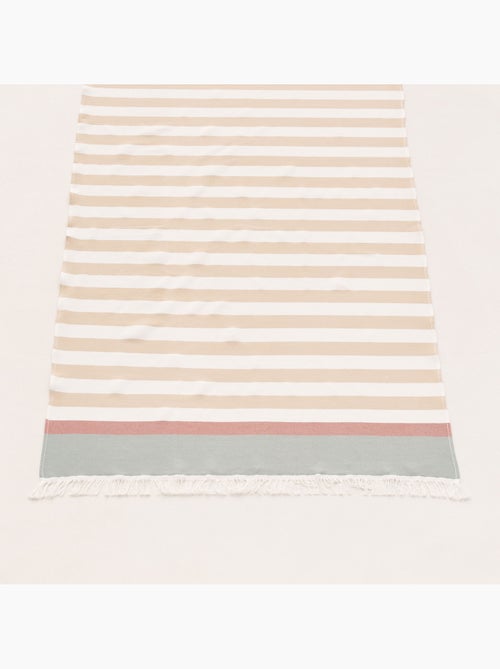 Toalla pareo de playa, tejido en relieve, Fouta - Gamusi. - Kiabi