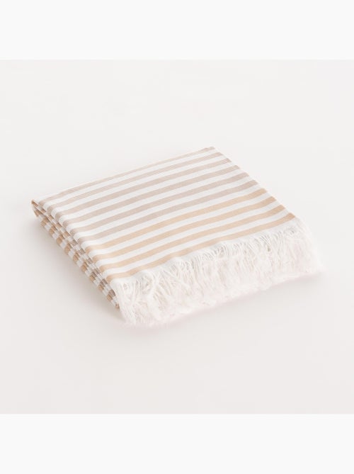 Toalla pareo de playa, tejido en relieve, Fouta - Gamusi. - Kiabi