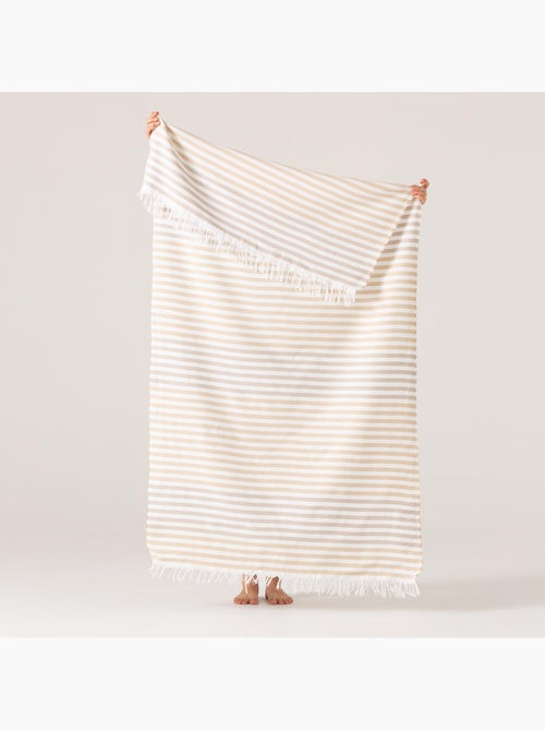 Toalla pareo de playa, tejido en relieve, Fouta - Gamusi. - Kiabi