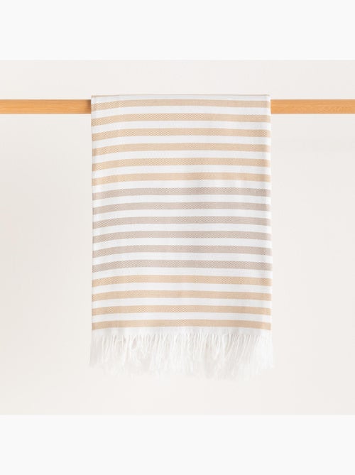 Toalla pareo de playa, tejido en relieve, Fouta - Gamusi. - Kiabi
