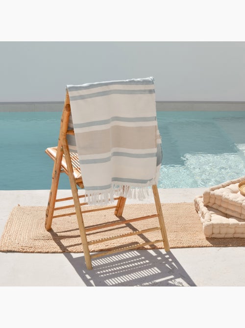 Toalla pareo de playa, tejido en relieve, Fouta - Gamusi. - Kiabi Toalla pareo de playa, tejido en relieve, Fouta - Gamusi. - Kiabi