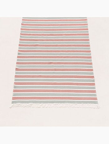 Toalla pareo de playa, tejido en relieve, Fouta - Gamusi.