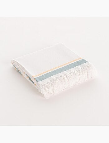 Toalla pareo de playa, tejido en relieve, Fouta - Gamusi.