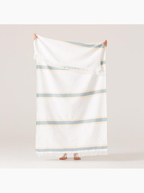 Toalla pareo de playa, tejido en relieve, Fouta - Gamusi. - Kiabi