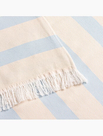 Toalla pareo de playa, tejido en relieve, Fouta - Gamusi.