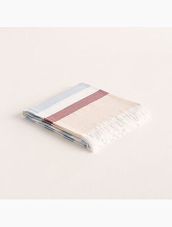 Toalla pareo de playa, tejido en relieve, Fouta - Gamusi.