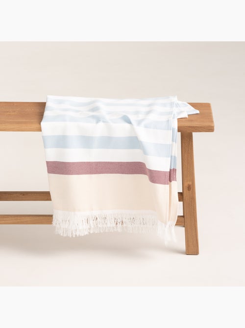 Toalla pareo de playa, tejido en relieve, Fouta - Gamusi. - Kiabi