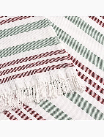 Toalla pareo de playa, tejido en relieve, Fouta - Gamusi.