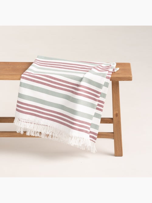 Toalla pareo de playa, tejido en relieve, Fouta - Gamusi. - Kiabi