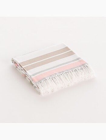 Toalla pareo de playa, tejido en relieve, Fouta - Gamusi.