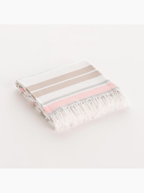 Toalla pareo de playa, tejido en relieve, Fouta - Gamusi. - Kiabi