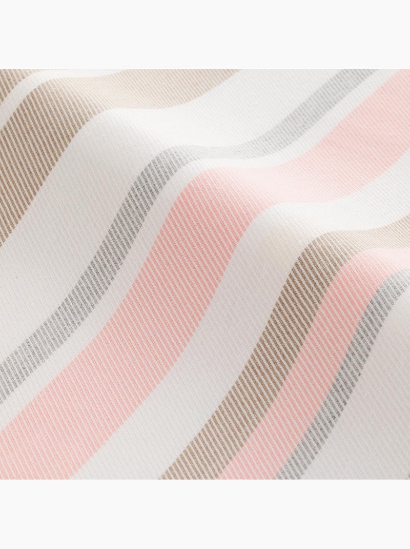 Toalla pareo de playa, tejido en relieve, Fouta - Gamusi. Rosa/Multicolor - Kiabi