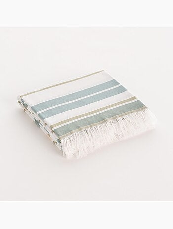Toalla pareo de playa, tejido en relieve, Fouta - Gamusi.