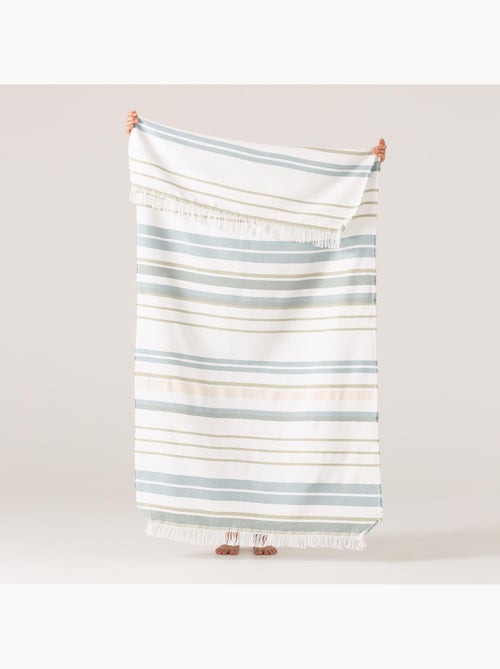 Toalla pareo de playa, tejido en relieve, Fouta - Gamusi. - Kiabi