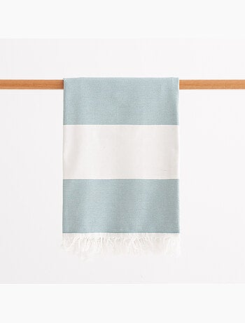Toalla pareo de playa, tejido en relieve, Fouta - Gamusi.