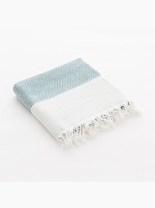 Toalla pareo de playa, tejido en relieve, Fouta - Gamusi. - Kiabi