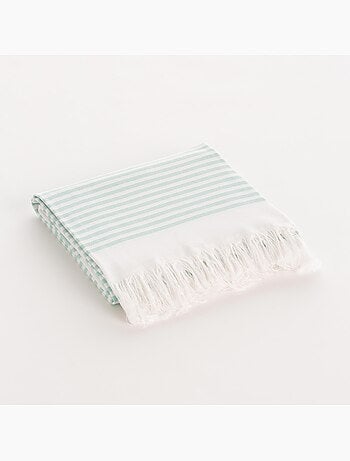 Toalla pareo de playa, tejido en relieve, Fouta - Gamusi.