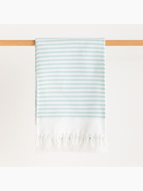 Toalla pareo de playa, tejido en relieve, Fouta - Gamusi. - Kiabi