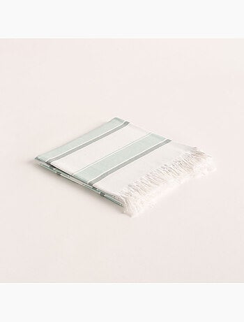 Toalla pareo de playa, tejido en relieve, Fouta - Gamusi.
