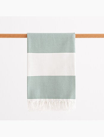 Toalla pareo de playa, tejido en relieve, Fouta - Gamusi.