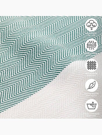 Toalla pareo de playa, tejido en relieve, Fouta - Gamusi.