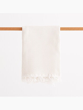 Toalla pareo de playa, tejido en relieve, Fouta - Gamusi.