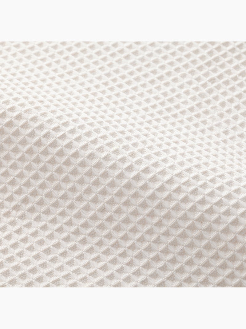 Toalla pareo de playa, tejido nido, Fouta - Gamusi. Blanco - Kiabi