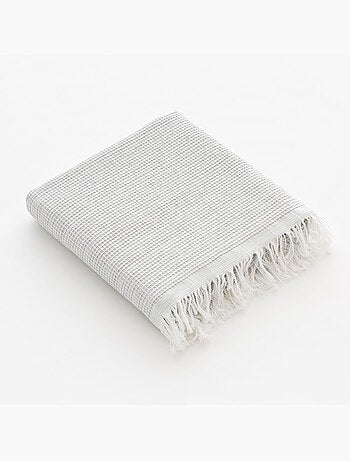 Toalla pareo de playa, tejido en relieve, Fouta - Gamusi.