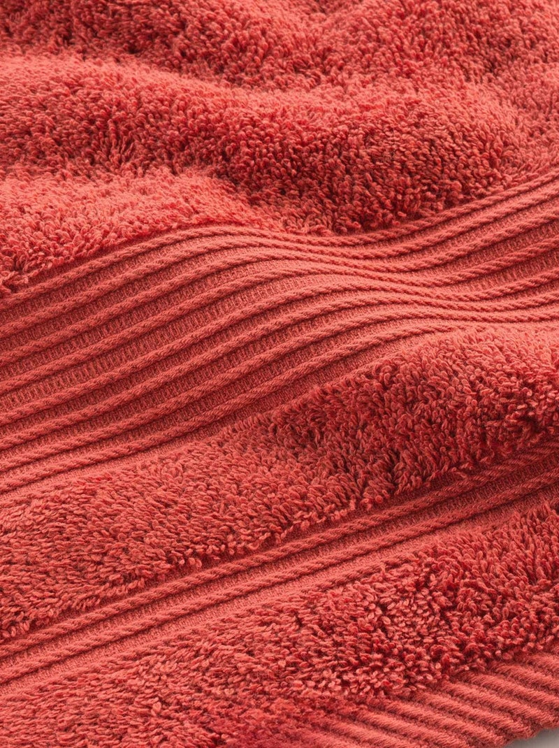 Toallas de baño de Algodón PROMO LINGE Terracota - Kiabi
