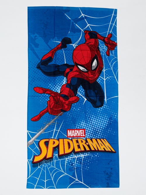 Toallas de playa 'Marvel' 'Spiderman' en algodón 70x140 cm - Kiabi